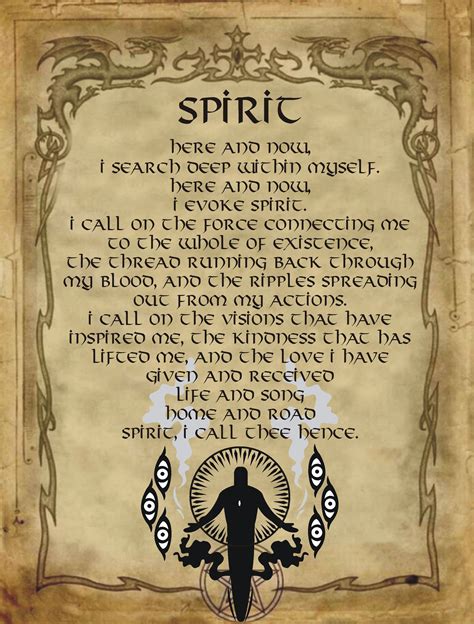 Spirit infused spell